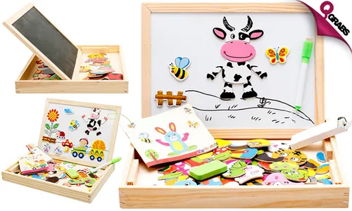 Magnetic Puzzle Drawing Board!